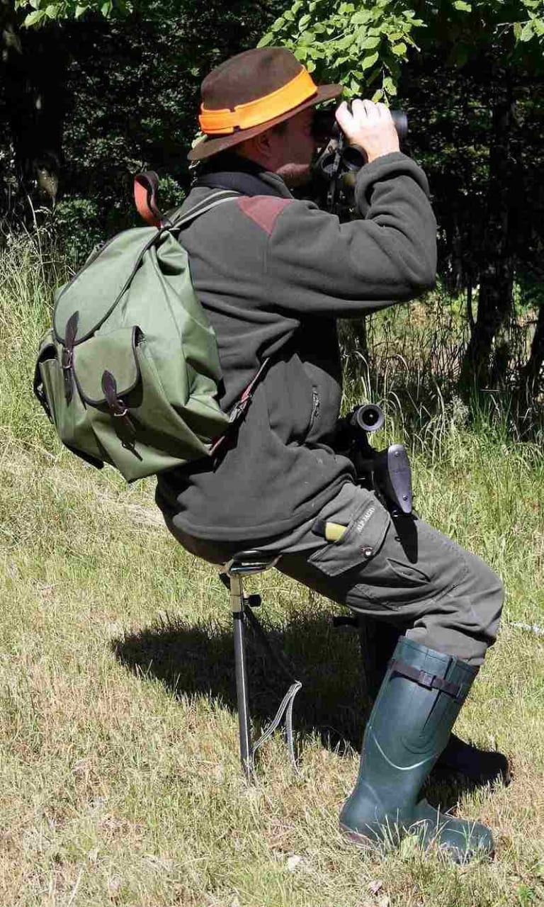 Quality Adjustable Leather Walking Stick Seat – Portable Folding Stool for Hunting, Shooting, Backpacking & Outdoor Comfort - Image 10