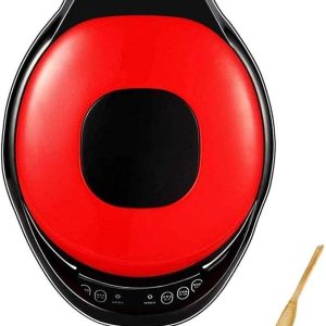 2-in-1 Electric Grill and Hot Pot Combo | Smokeless Indoor Korean BBQ Grill with Non-Stick Surface | Multi-Function Electric Griddle for Home Use