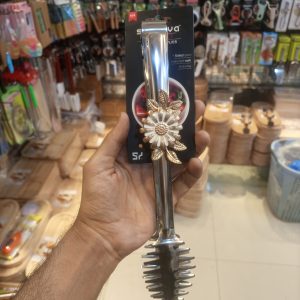 Premium Noodle & Pasta Serving Spoon | Luxury Floral Handle Kitchen Gadget