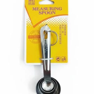 Stainless Steel Measuring Spoon Set 4pcs – Kitchen Measuring Tools for Baking, Cake, Flour, Coffee, Sugar & Cooking
